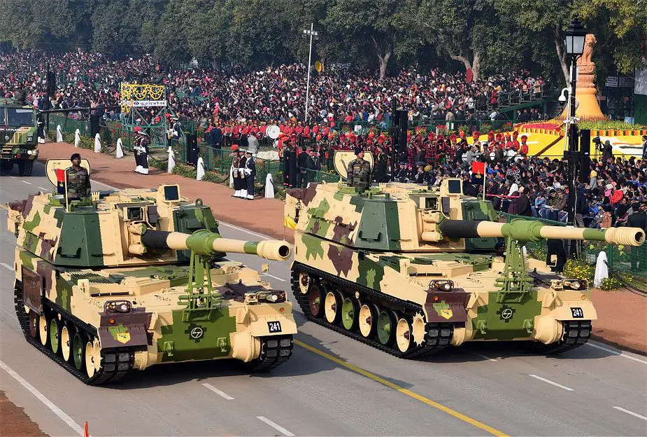 K 9 Vajra T Indian army India Republic Day military parade 2020 925 001