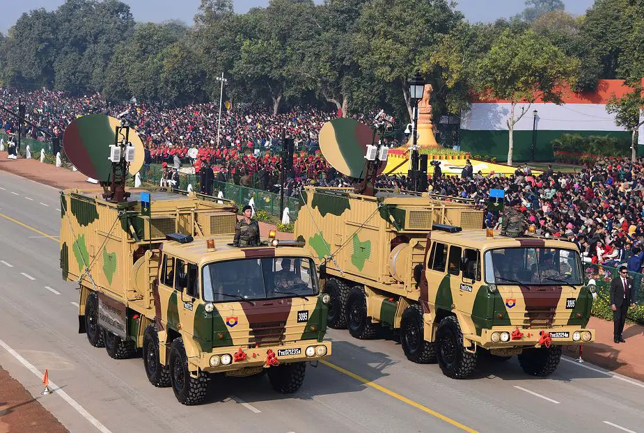 Transportable Satellite Terminal Indian army India Republic Day military parade 2020 925 001