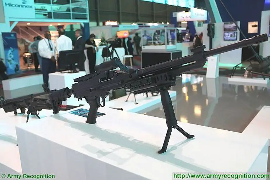 DMG 5 Denel 7 62mm caliber machine gun South Africa African firearms manufacturer defense industry 925 001