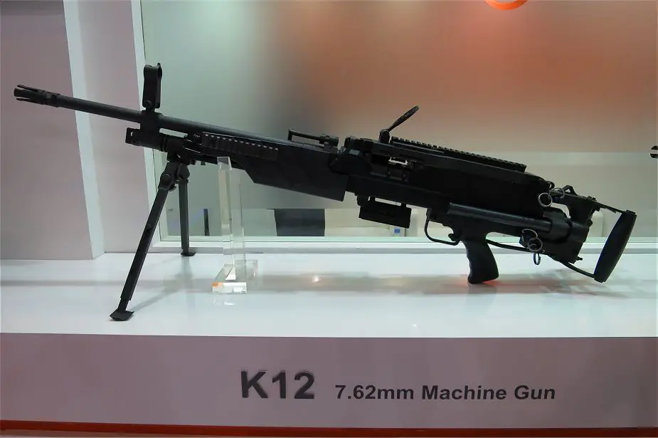 K12 Daewoo 7 62mm caliber machine gun South Korea Korean firearms manufacturer defense industry 925 001