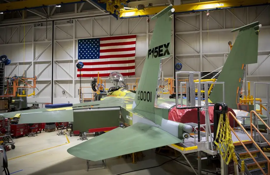 U.S. Air Force Awards Contract For First Lot of Boeing F 15EX fighter aircraft 925 002