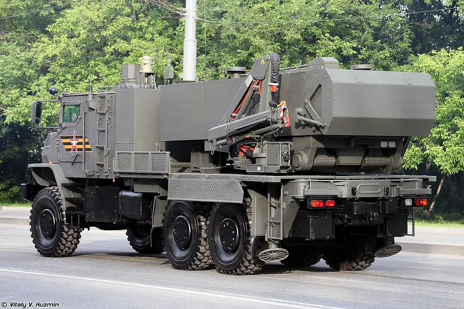 Russian army unveils new TOS 2 Tosochka Flamethrower Rocket Launcher vehicle at Victory Day 2020 parade 925 002