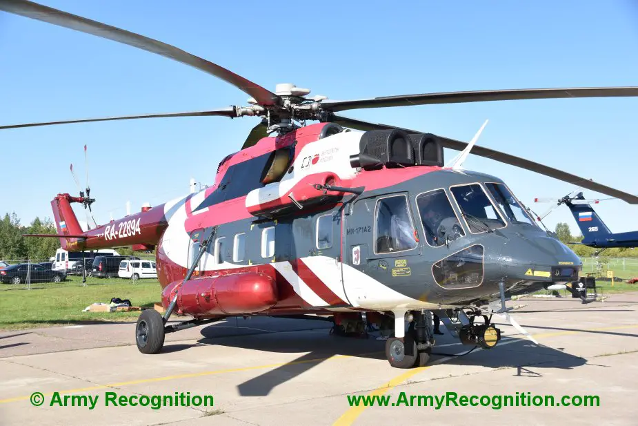 Kazakh pilots train to fly Mil Mi 171A2 helicopters