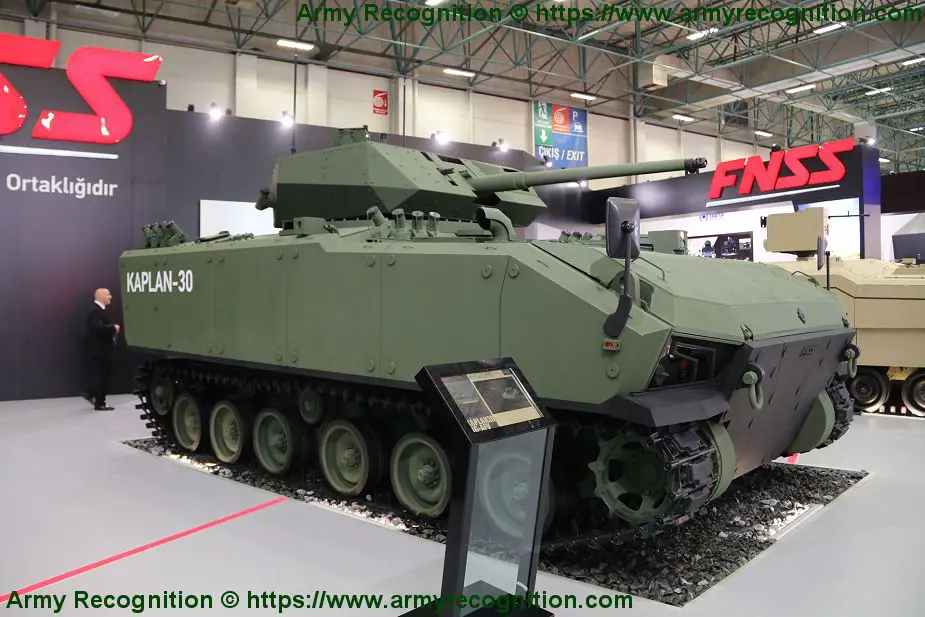Kaplan 30 AFV Armored Fighting Vehicle FNSS Turkey Turkish defense industry 925 001