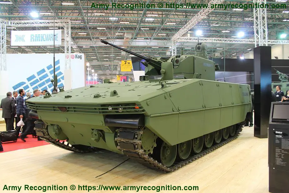 Tulpar tracked armored vehicle Otokar Turkey Turkish defense industry 925 001