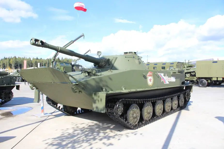 Indonesia upgrades PT 76 light amphibious tank with John Cockerill 90mm Mk III cannon 925 002