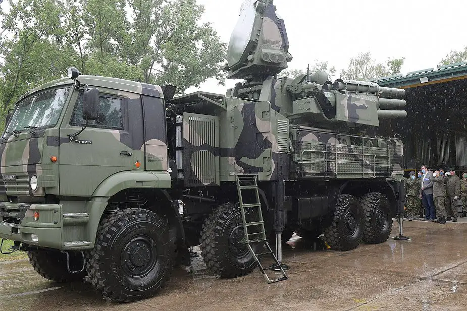 Russian made Pantsir S2 short range air defense system in service with Serbian Army 925 002