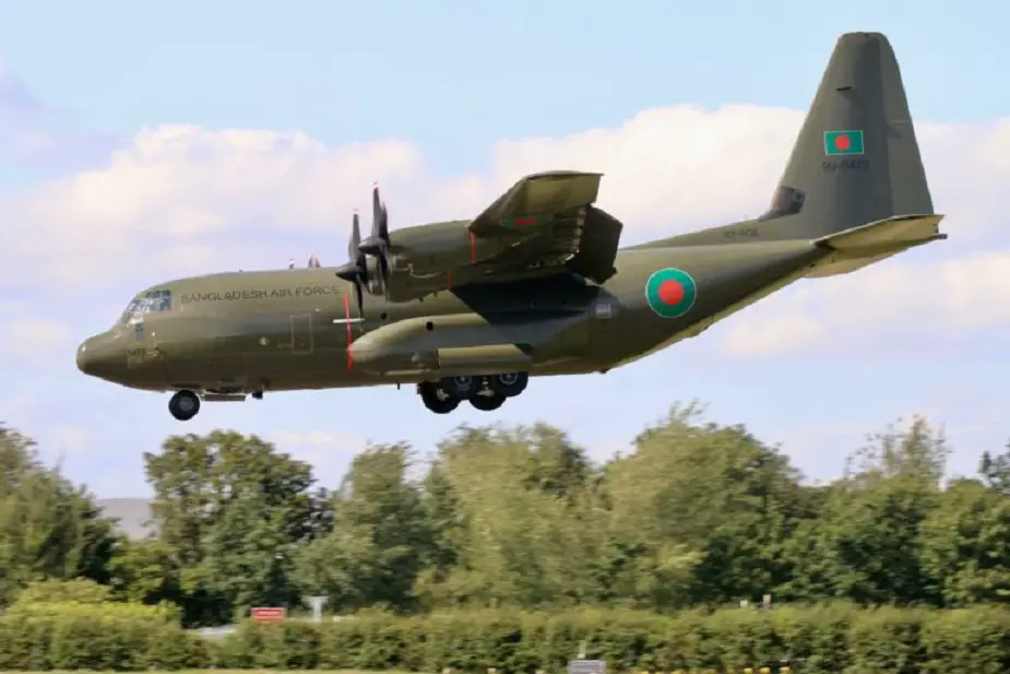 Second C 130J Hercules aircraft arrived in Bangladesh