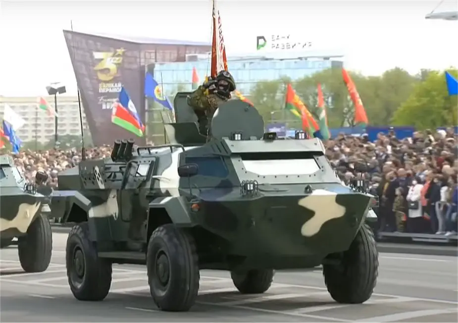 Caiman 4x4 light armored vehicle Belarus army victory day military parade 9 May 2020 925 001