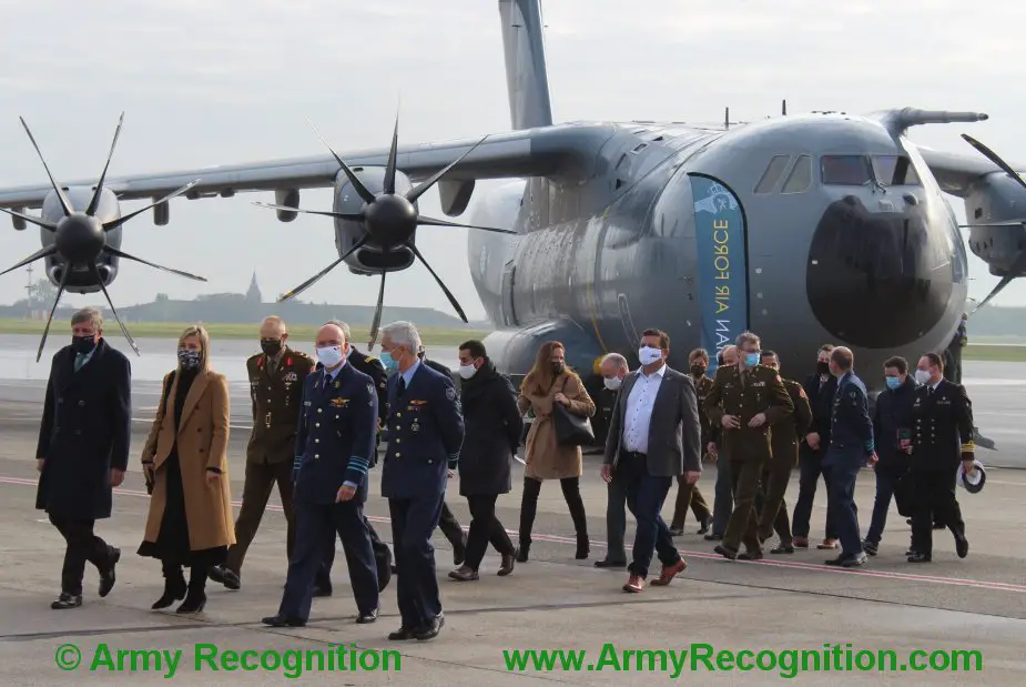 Arrivée A400M CT 01 Melsbroek 9 10 2020 31