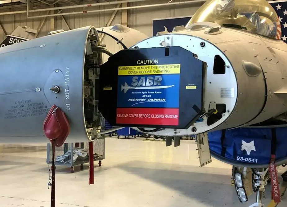 Northrop Grumman AESA radar declared operational for U.S. Air National Guard F 16s
