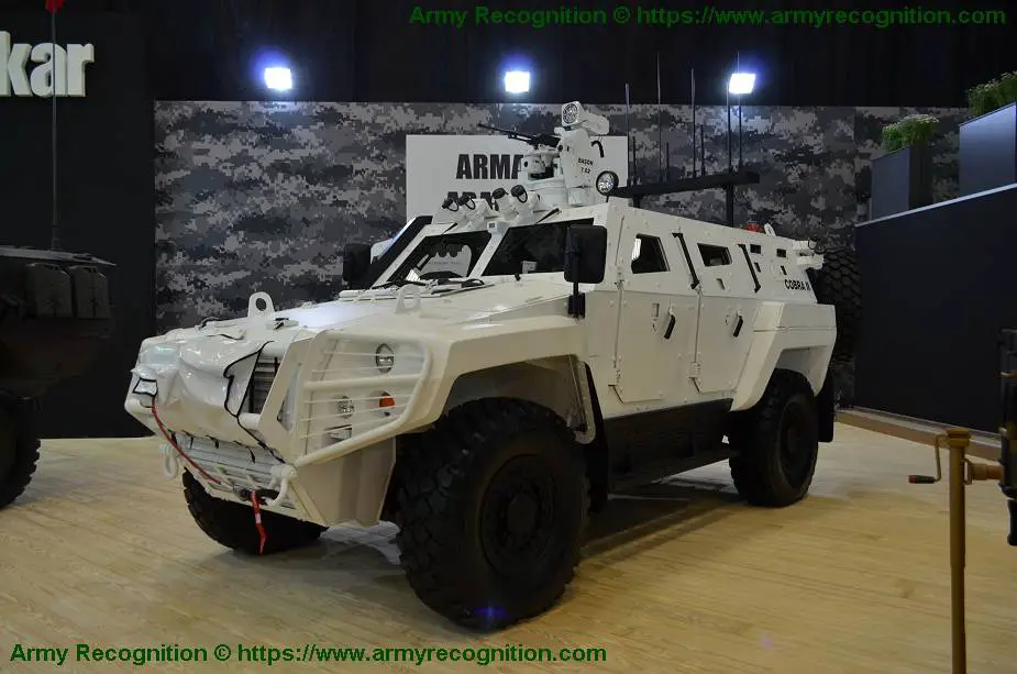 Otokar from Turkey signs contract to deliver ARMA 8x8 and Cobra II armored to African country 925 001