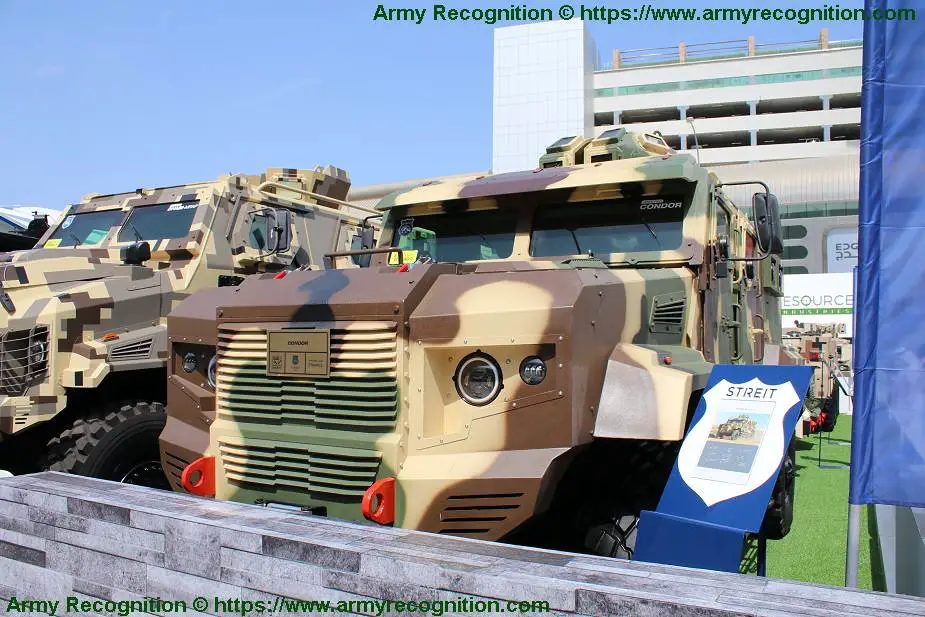 Condor UAE based company Steit Group unveils four new tracked and wheeled armored vehicles 925 001