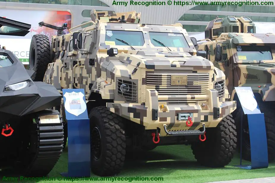 DHABI UAE based company Steit Group unveils four new tracked and wheeled armored vehicles 925 001