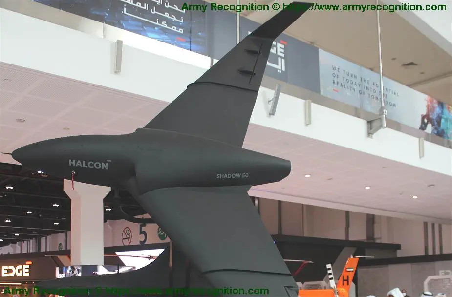 HALCON from UAE has designed Shadow jet engine powered UAVs loitering munitions 925 002