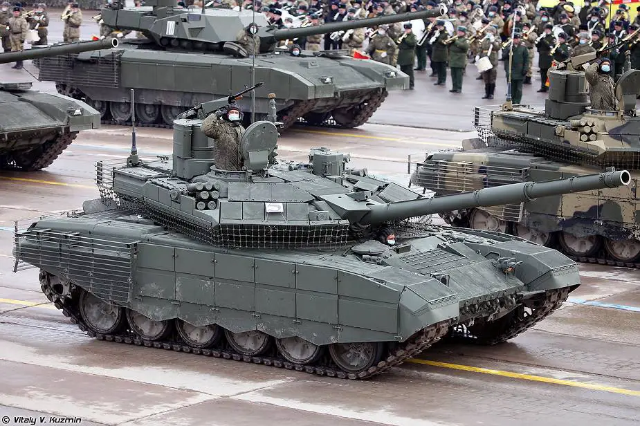 Russia to display four types of main battle ttanks at Victory Day 2021 military parade T 90M 925 001