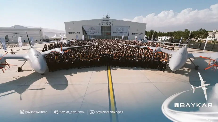 Bayraktar Akinci UCAV officially enters Turkish inventory 01