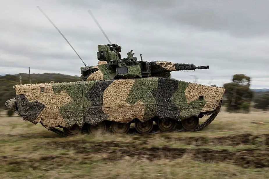 KF 41 Lynx and Redback AS 21 IFVs conduct firepower demonstration for Australian army 925 003