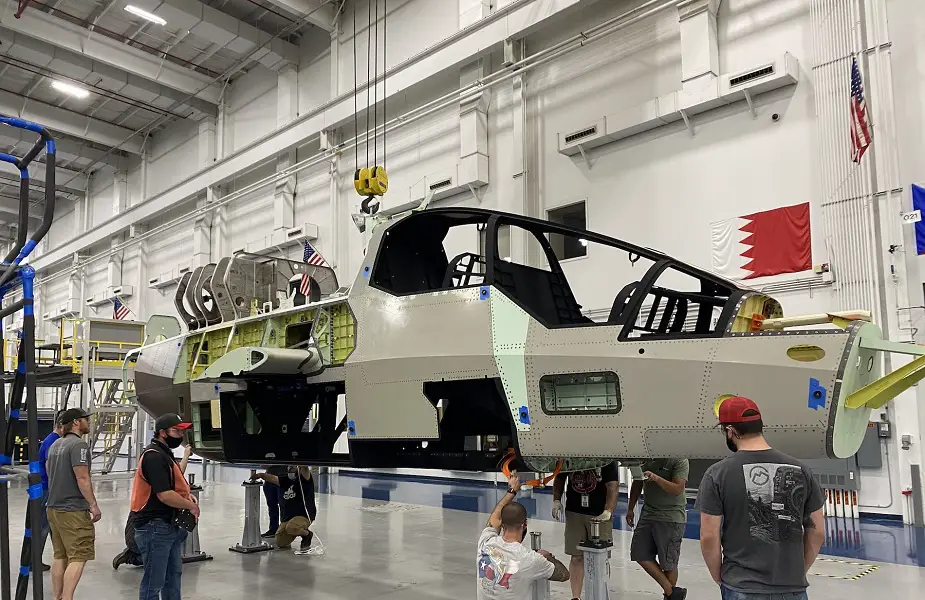 Progress on Bell 360 Invictus build 02