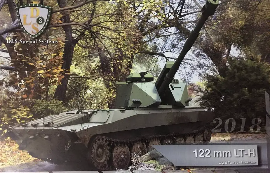 Sebia has developed new light tank that can be armed with 122mm or 105mm cannon 925 002