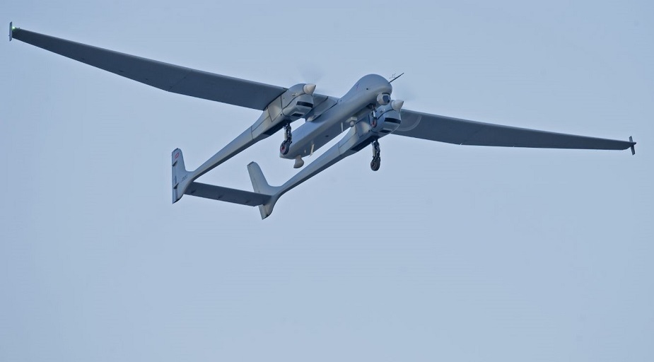 Turkish Aerospace Industries displays Aksungur MALE UAV 03