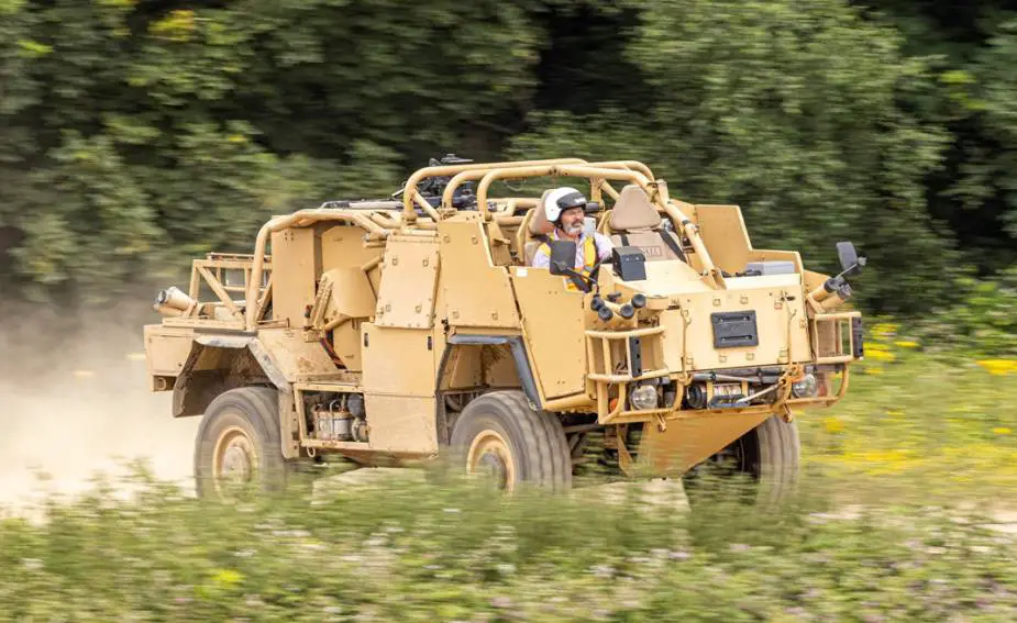 British Army hybrid vehicles power forward | Defense News July 2021 ...
