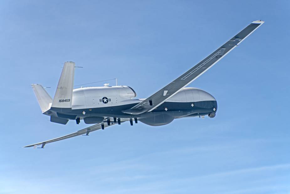 MQ 4C Triton completes first flight in multi intelligence configuration