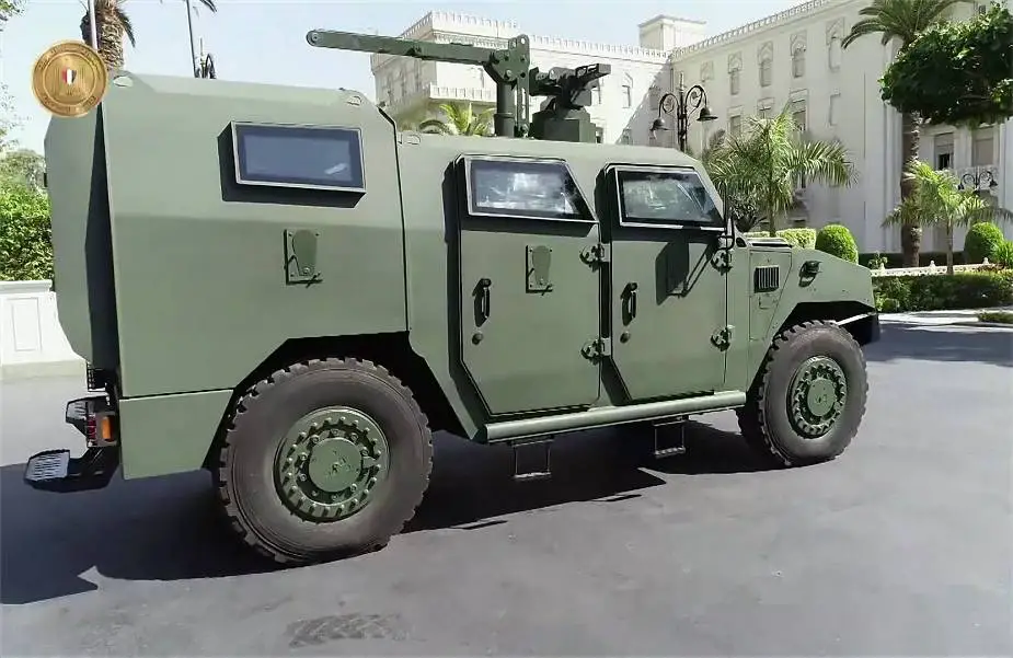 Egypt develops new local version of French Sherpa Light 4x4 tactical vehicle 925 002