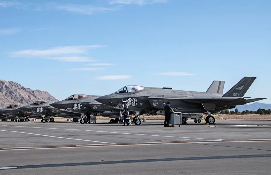 Norwegian F 35 aircraft take part in Red Fag exercise