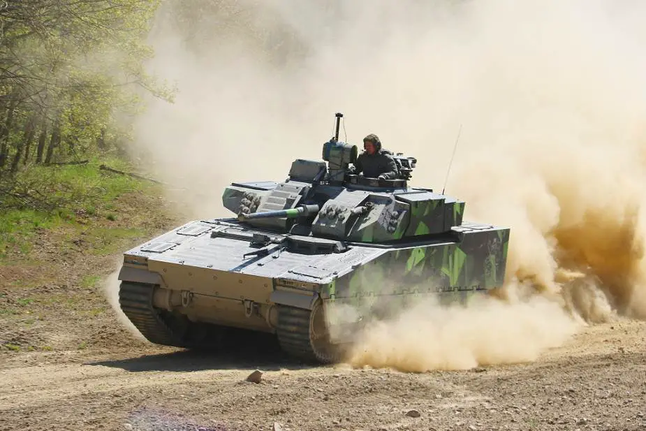 Czech army tests three candidates of tracked armored IFVs to replace BVP 2 CV90 925 001