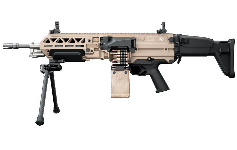 FN Herstal launches its new FN EVOLYS ultralight machine gun 5.56 or 7.62mm calibers 925 002