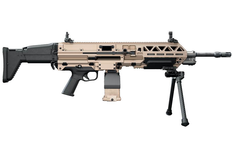 FN Herstal launches its new FN EVOLYS ultralight machine gun 5.56 or 7.62mm calibers 925 003