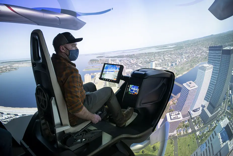 CAE debuts VTOL desktop simulator for unmanned systems at Dubai Airshow 2021 CAE e VTOL