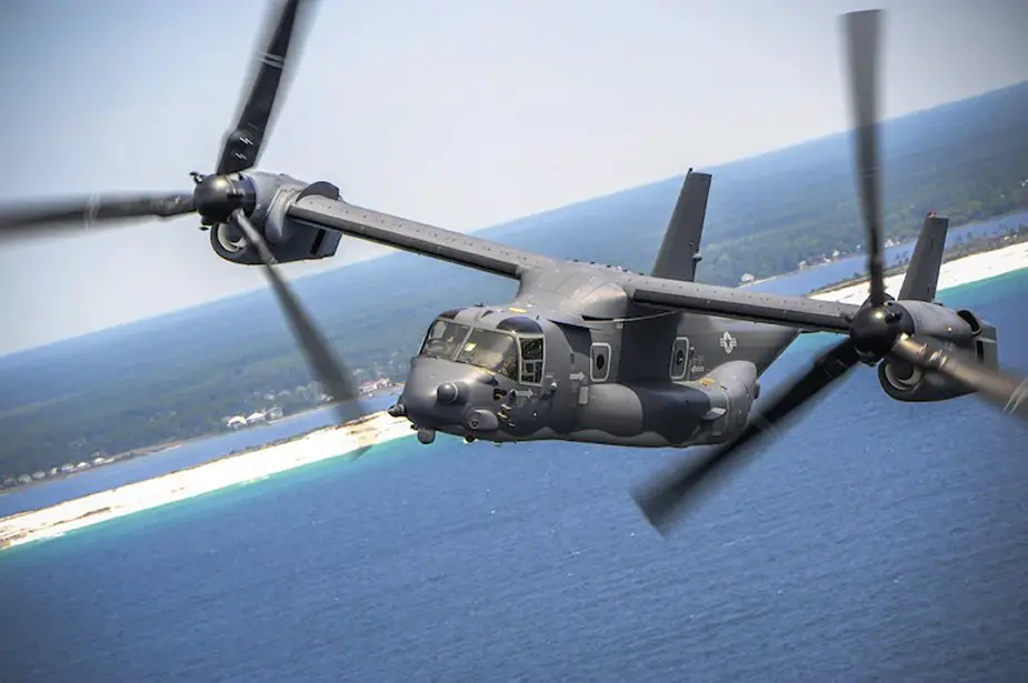 Bell Boeing starts Nacelle improvement of CV 22 Osprey