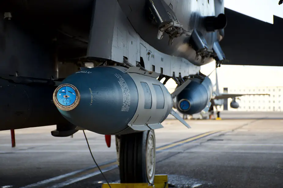 F 15E completes first successful maritime JDAM test