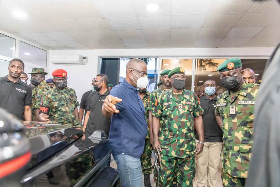 Nigeria Chief of Army Staff has visited Proforce armored vehicles manufacturer 925 001