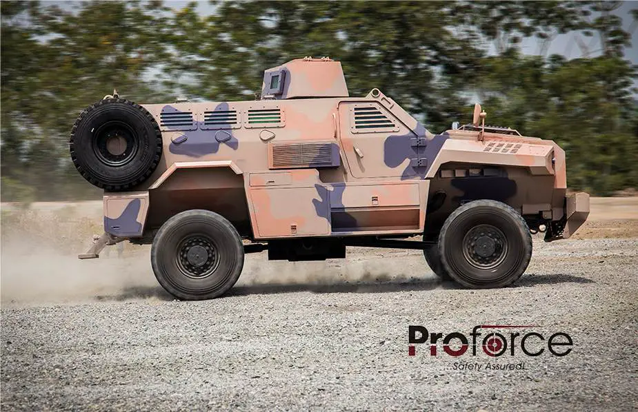 Nigeria Chief of Army Staff has visited Proforce armored vehicles manufacturer 925 004