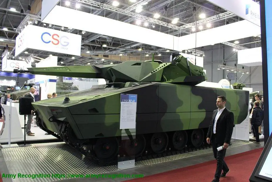 Rheinmetall KF41 Lynx tracked armored will be jointly produced by Germany and Slovakia 925 002