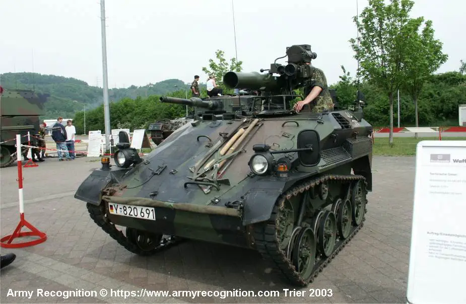 Germany considers the supply of Wiesel airborne tracked armored vehicles to Ukraine Wiesel 1 TOW 925 001