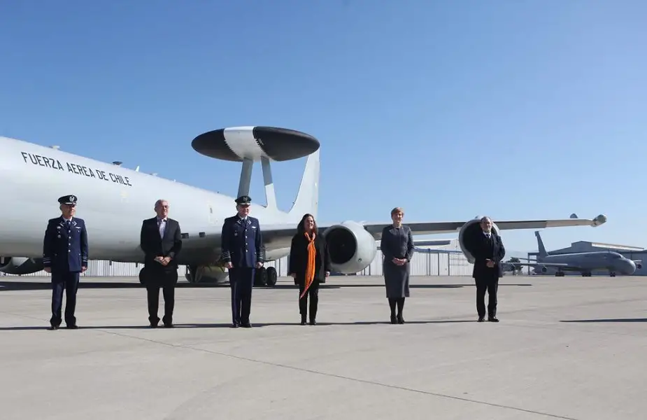 Chile receives Boeing E 3D Sentry aircraft 02