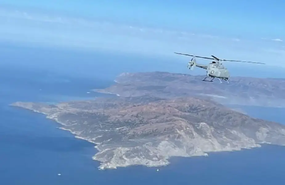 MQ 8 Fire Scout demonstrates expeditionary capability during exercise 02