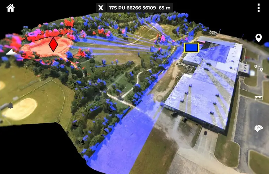 Reveal Technology and Teal Drones demonstrate multi drone mapping to US military 01