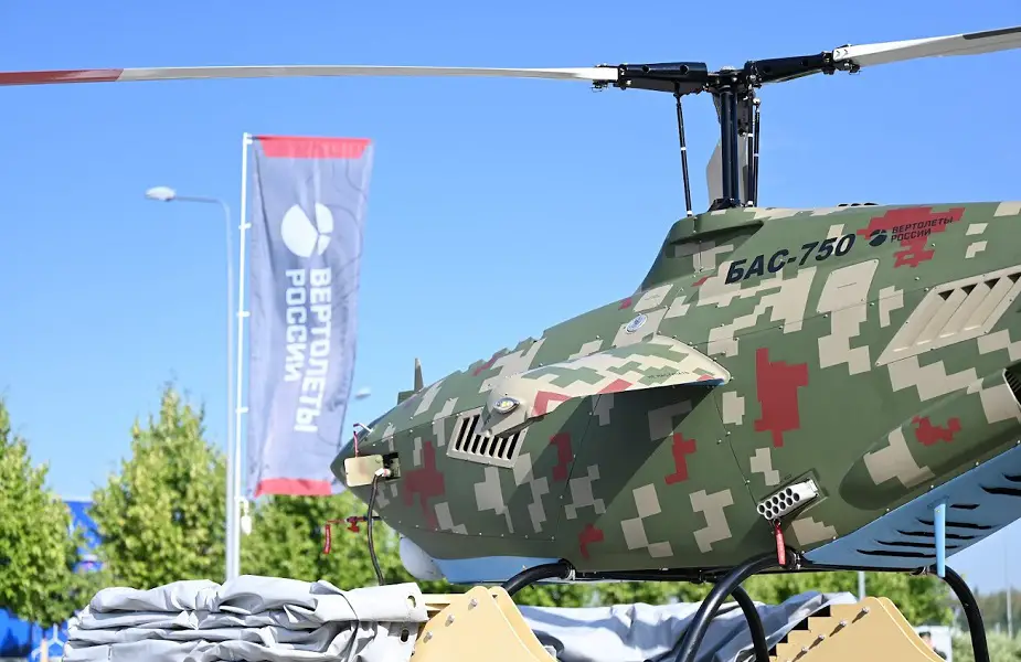 Rostec presents BAS 750 rotary drone for the first time 01