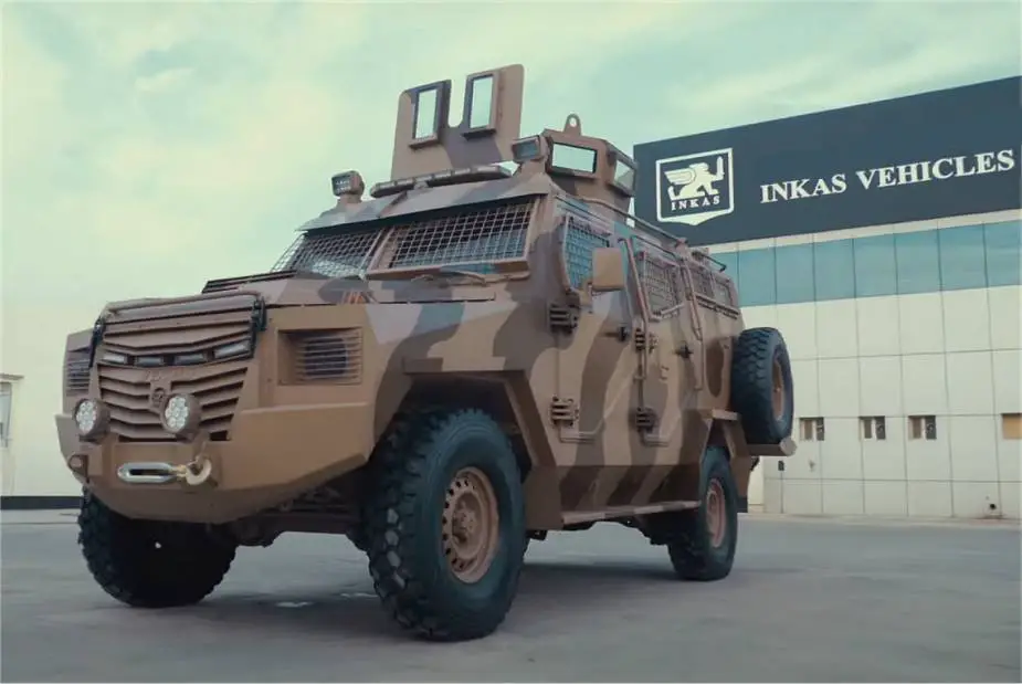 Inkas Titan S 4x4 armored vehicles are now in service with Ukrainian army 925 002