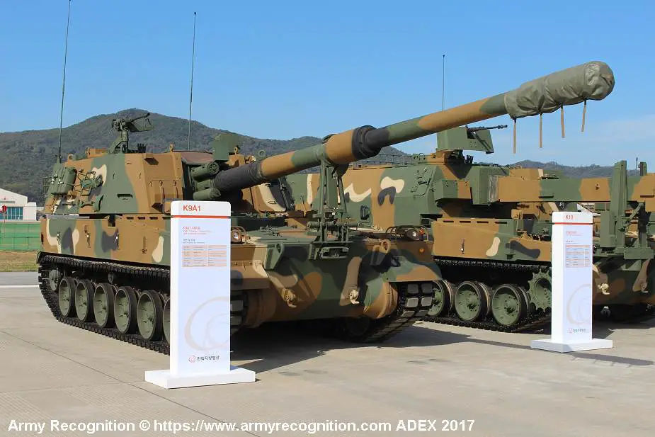 South Korean K9 becomes the most popular 155mm tracked self propelled howitzer in the world 925 003