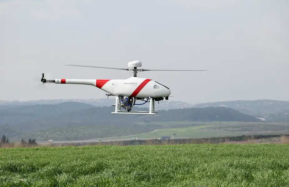 Steadicopter unveils the Black Eagle 50H RUAV 01