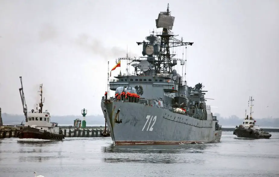 Russian Vyborg Shipyard laid the Purga ice class coastguard ship of project 23550 925 001