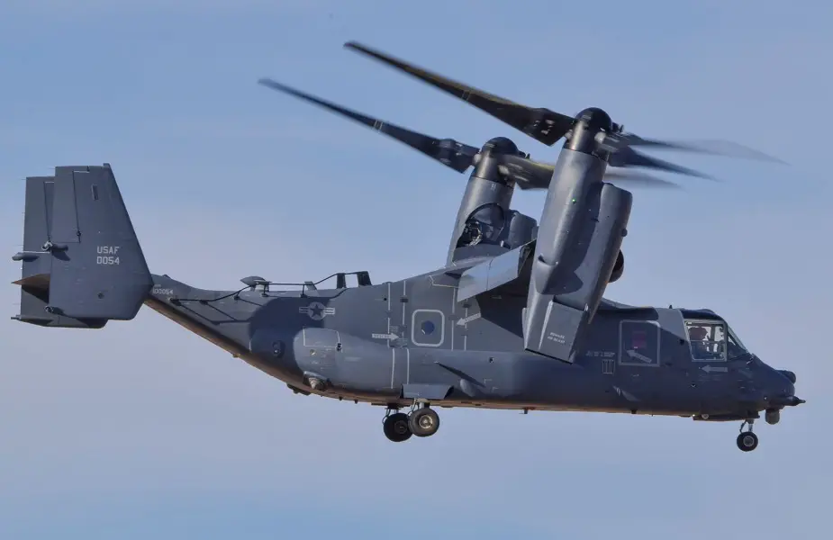 Bell completes first CV 22 Osprey nacelle upgrade 01