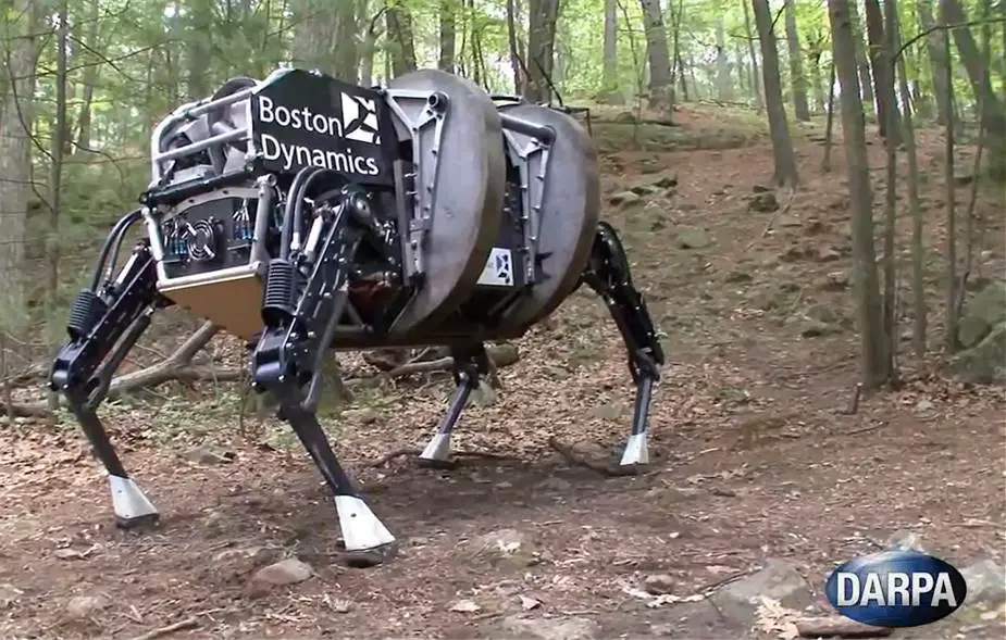 China has developed a four legged robot design to support soldiers on the field 925 002