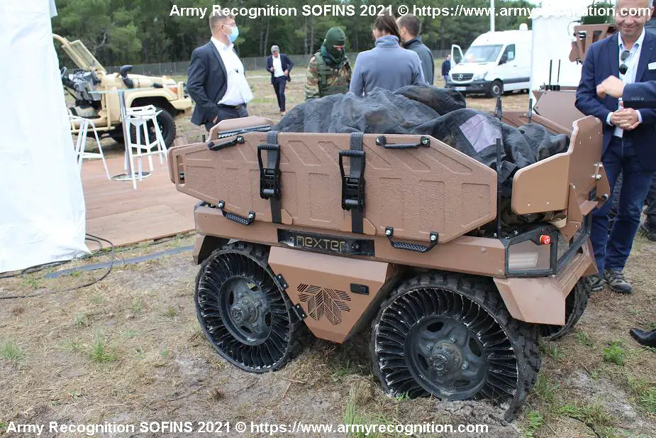 Danish army tests the French ULTRO 4x4 UGV Unmanned Ground Vehicle from Nexter 925 002